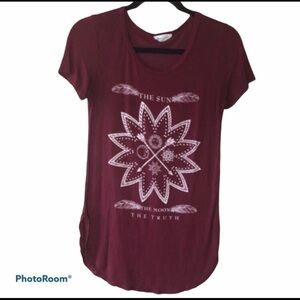 Moonchild Moon Stars Zodiac Vibe Graphic Tee